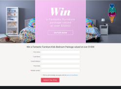 Win a 'Fantastic Furniture' package, valued at over $1,000!