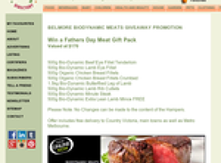 Win a Fathers Day Meat Gift Pack