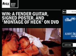Win a Fender guitar, signed poster & 'Montage of Heck' on DVD!
