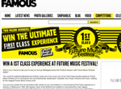 Win a first class experience at Future Music Festival!