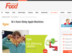 Win a foost Slinky Apple Machines