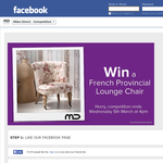 Win a French Provincial lounge chair!