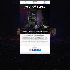 Win a gaming PC built by MWAVE!