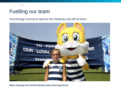 Win a Geelong Cats AFLW Ultimate Game Day Experience