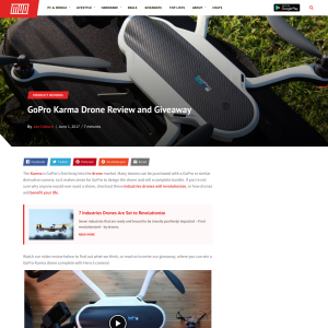 Win a GoPro Karma Drone!