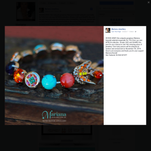 Win a gorgeous 'Mariana' bracelet!