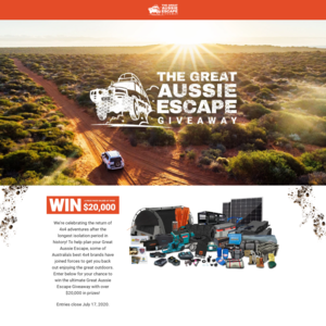 Win a ‘Great Aussie Escape’ Prize Package