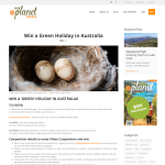 Win a Green Holiday in Australia
