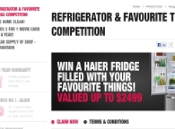 Win a Haier Refrigerator