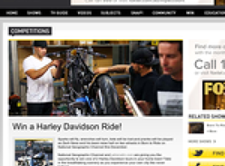 Win a Harley Davidson ride!