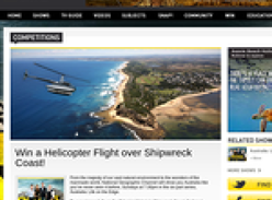 Win a helicopter flight over Shipwreck Coast!