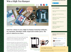 Win a High Tea hamper
