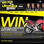 Win a Honda CBR500R motorcycle!