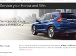 Win a Honda CR-V Series II!