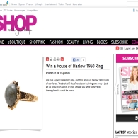 Win a House of Harlow 1960 Ring