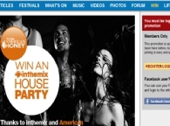 Win a house party with Paul Oakenfold
