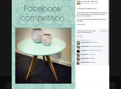 Win a Hudson Round Side Table!