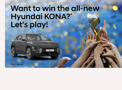 Win a Hyundai 2023 KONA 2.0P CVT