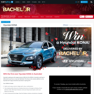 Win a Hyundai Kona SUV