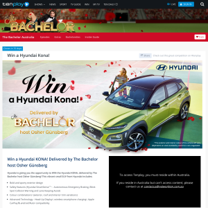 Win a Hyundai Kona
