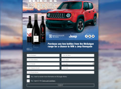 Win a JEEP Renegade!