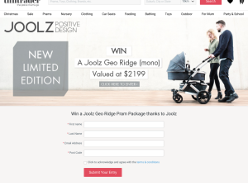 Win a Joolz 'Geo Ridge' pram package!