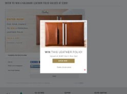 Win a Kalahari Leather Folio, valued at $389!