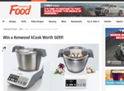 Win a Kenwood kCook Worth $699!