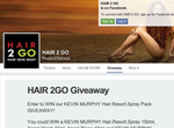 Win a KEVIN MURPHY Hair.Resort.Spray pack!