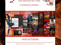 Win A Kindle Paperwhite + Amazon Gift Card + 50 eBooks