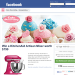 Win a KitchenAid 'Artisan' mixer!