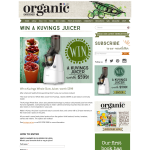 Win a Kuvings Juicer!