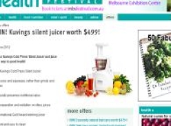 Win a Kuvings silent juicer worth $499!