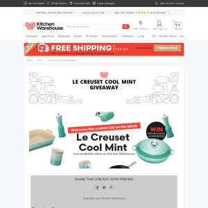 Win a Le Creuset Prize Pack