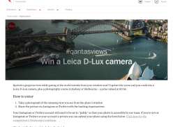 Win a Leica D-Lux camera + a photography course in Sydney or Melbourne!