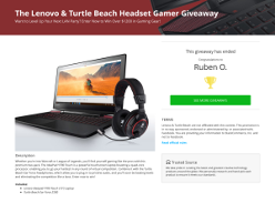 Win a Lenovo Ideapad Y700 Laptop & a pair of Turtle Beach Headphones!