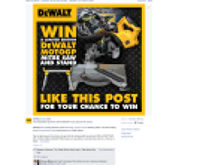 Win a limited edition MotoGP Mitre Saw & Leg Stand!