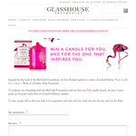 Win a Limited Edition 'Pink Candle for a Cause' - Birds of a Feather, Pink Lemonade