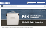 Win a limited edition retro cooler filled with Haigh's chocolates!