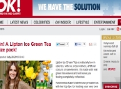 Win a Lipton Ice Green Tea prize pack!