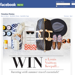 Win a Louis Vuitton Keepall bursting with summer travel essentials!