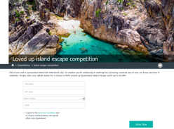 Win a loved up Queensland island escape worth up to $5,000!