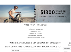 Win a Luggage/Apparel/Eyewear Prize Pack Worth Over $1,300