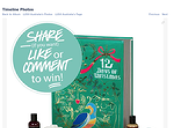 Win a LUSH '12 Days of Christmas' gift pack!