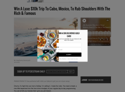 Win A Luxe $10k Trip To Cabo, Mexico