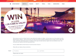 Win a luxe Los Cabos vacay for 2!