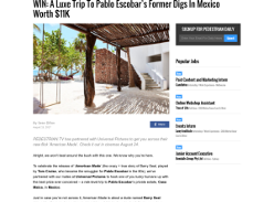 Win a Luxe Trip To Casa Malca in Mexico