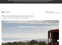 Win a Luxurious Weekend Escape to Cape Schanck