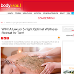 Win a luxury 5-night 'Optimal Wellness' retreat for 2!
