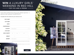 Win a luxury girls' weekend for you & a friend in Red Hill!